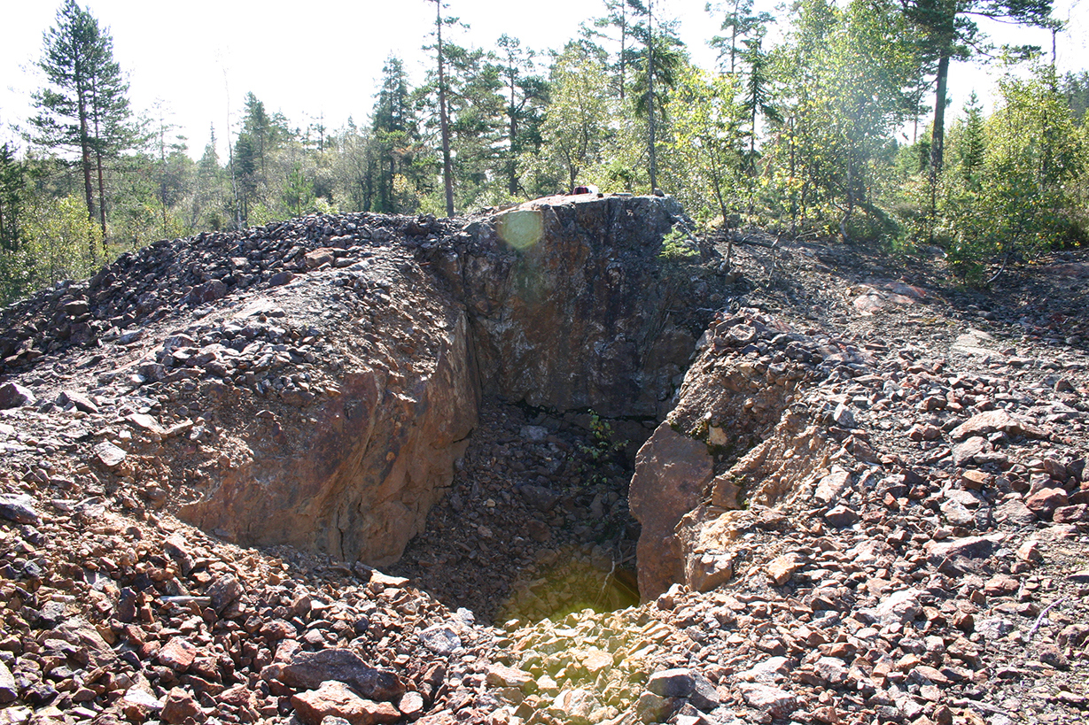 Omfattende bergverksdrift i Nittedal