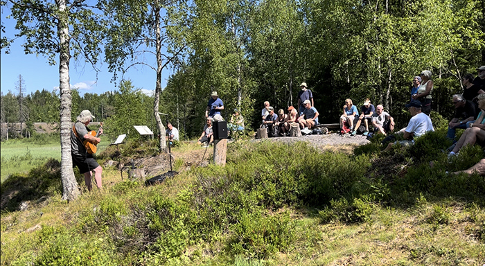 Prøysenviser på Slåttemyra søndag 29. juni