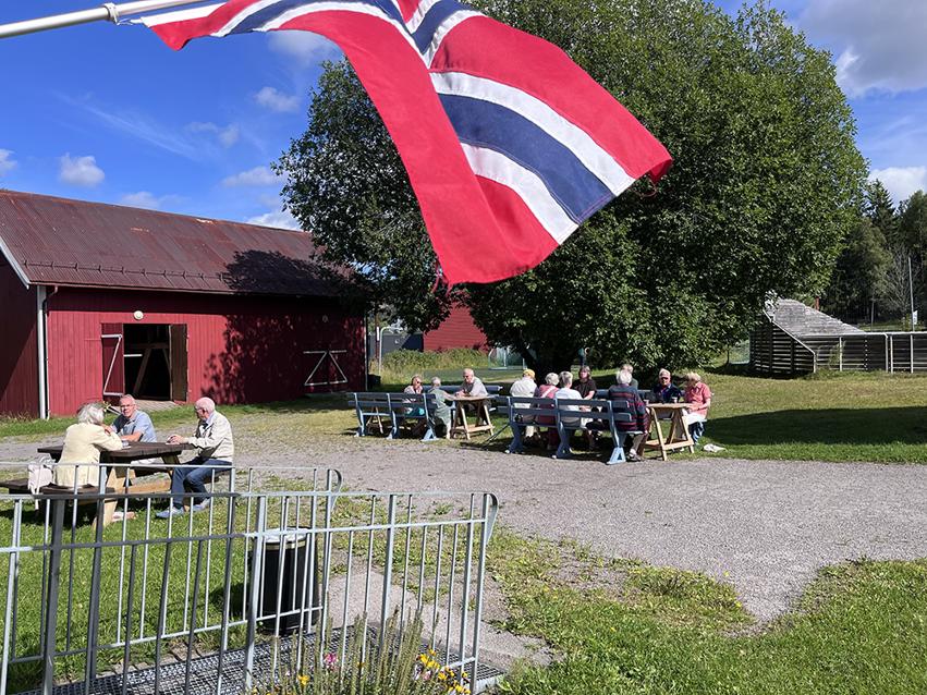 Herlig høstsøndag på Bygdetunet 